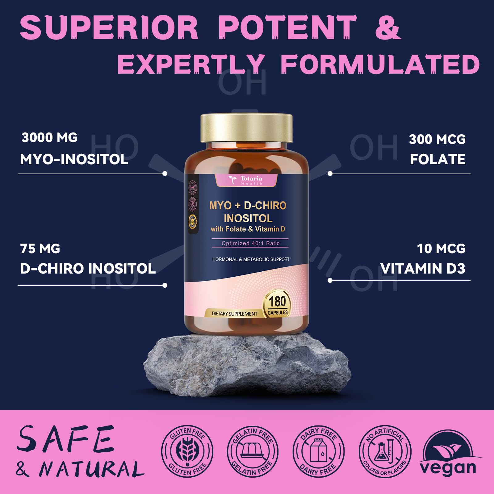 GMP-certified manufacturing facility label