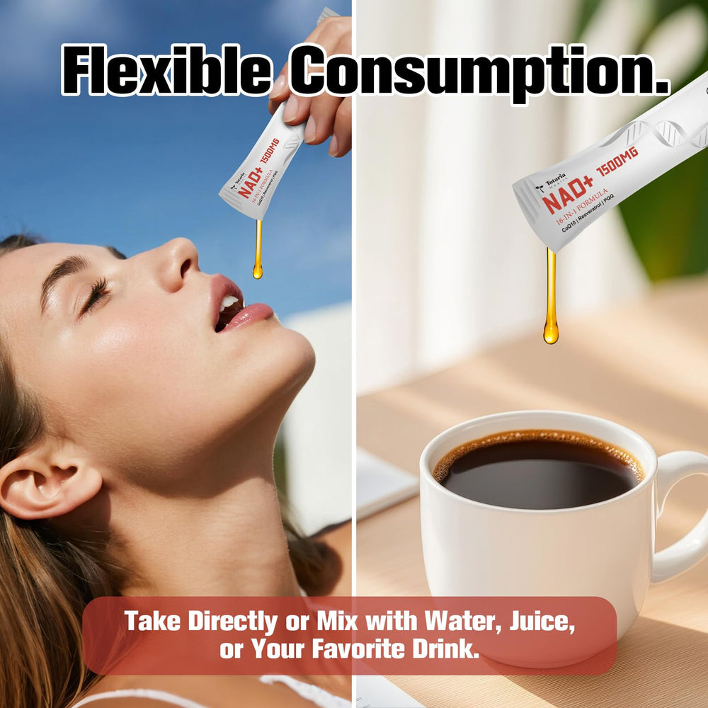 Box of Totaria NAD Liquid 1500mg with 30 sachets