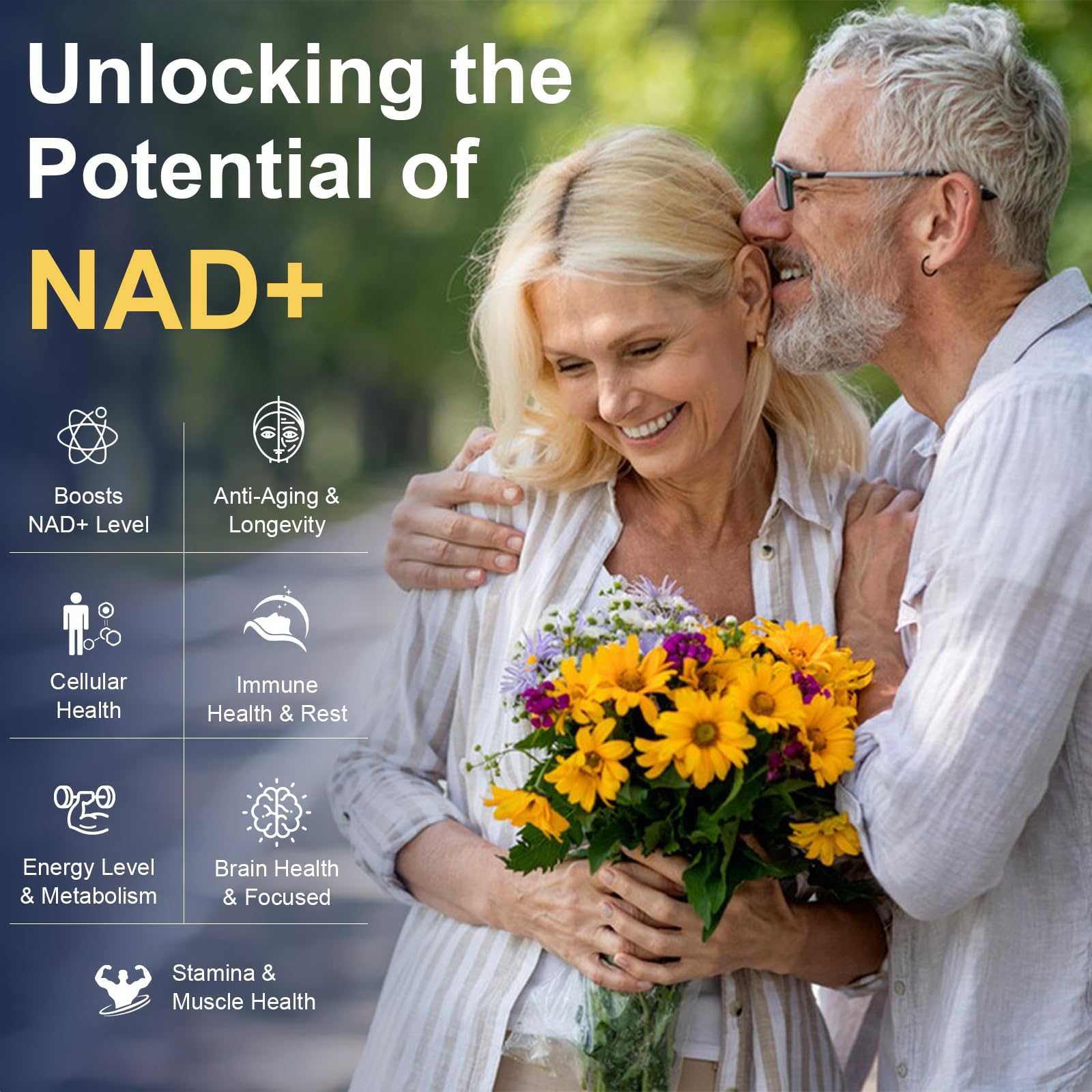 Close-up of NAD capsule highlighting vegan shell