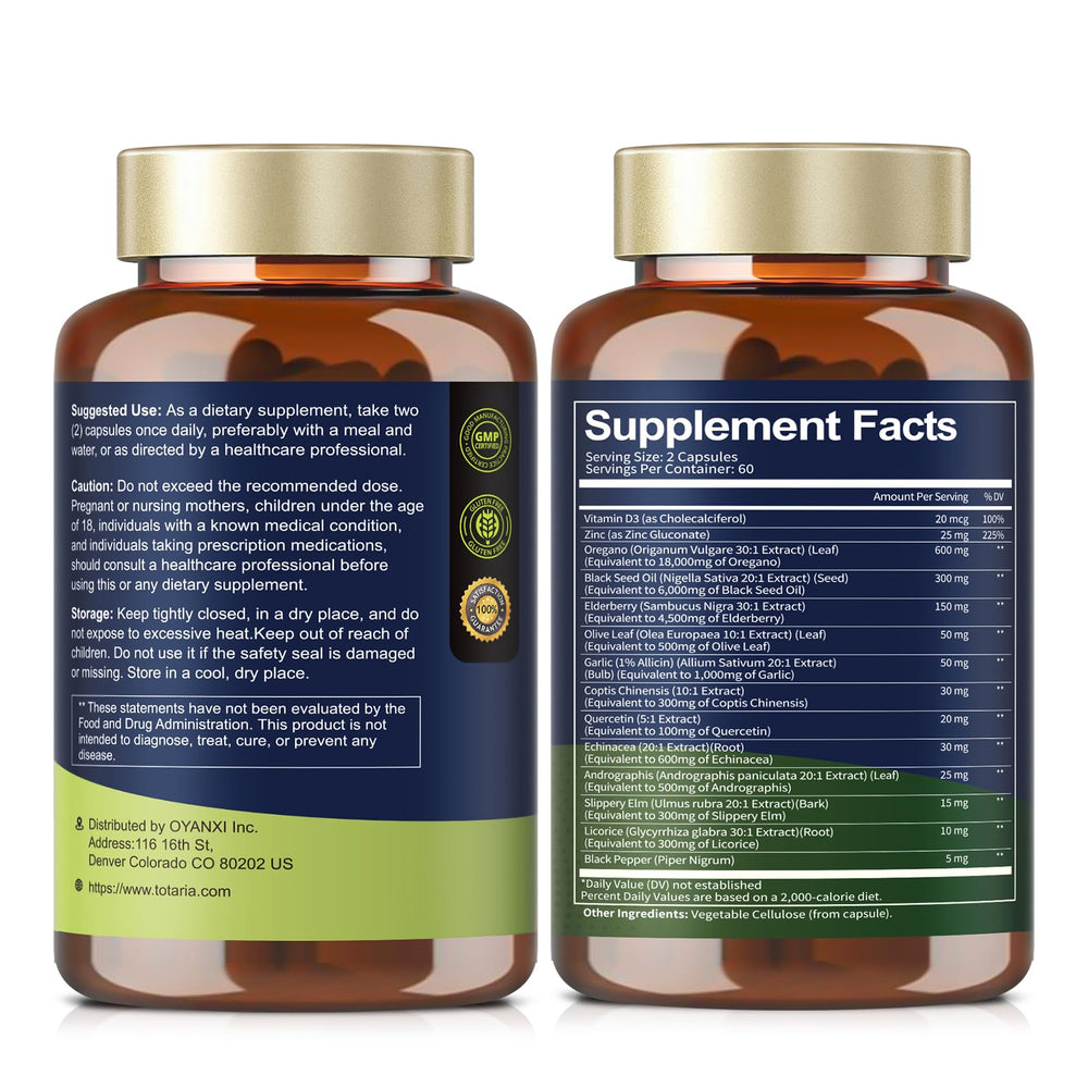 Totaria packaging showing two bottles in the 2-pack