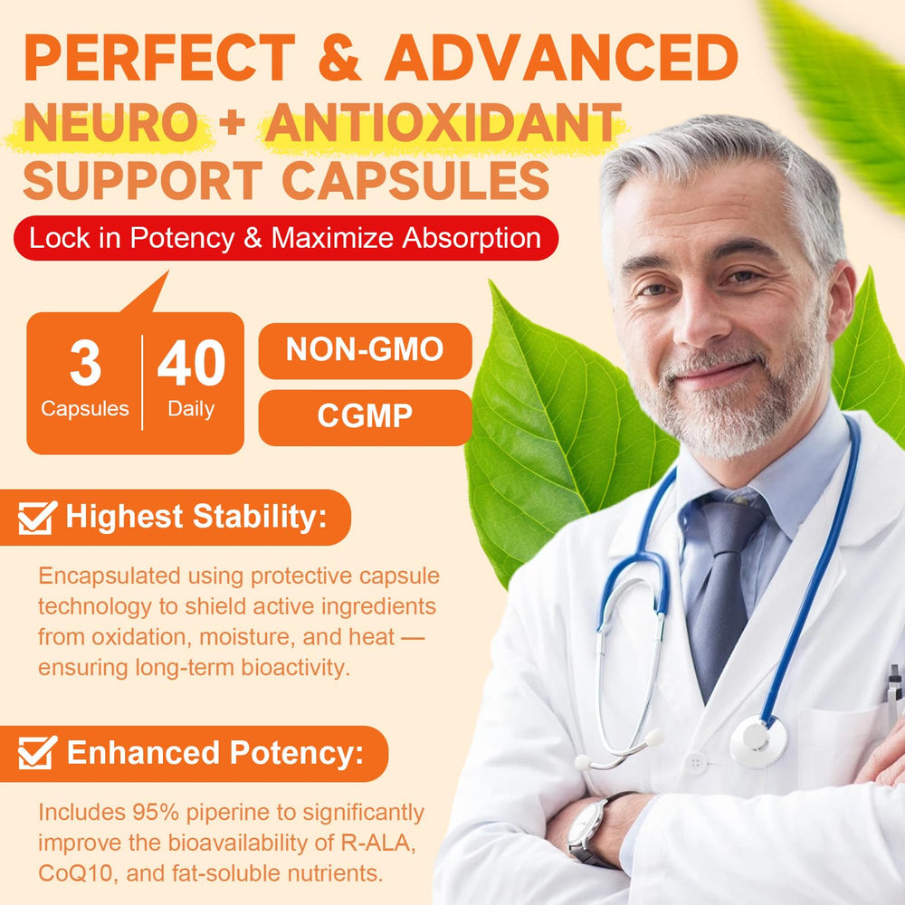 Black Pepper Extract for absorption in Totaria R-ALA 600mg