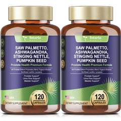 Totaria 2Pack Organic Saw Palmetto bottle with label