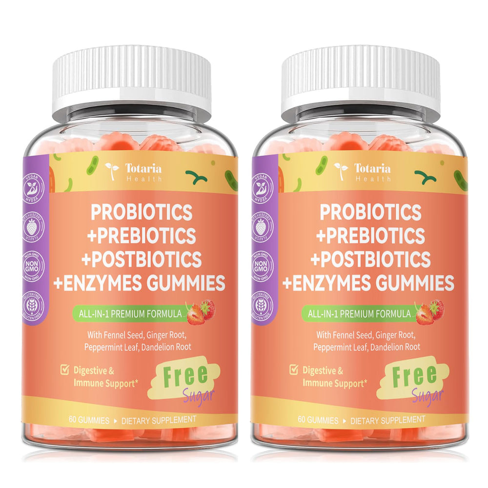 Totaria Sugar Free 5-in-1 Probiotic Gummies bottle
