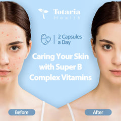 Two Totaria Vitamin B Complex bottles side by side