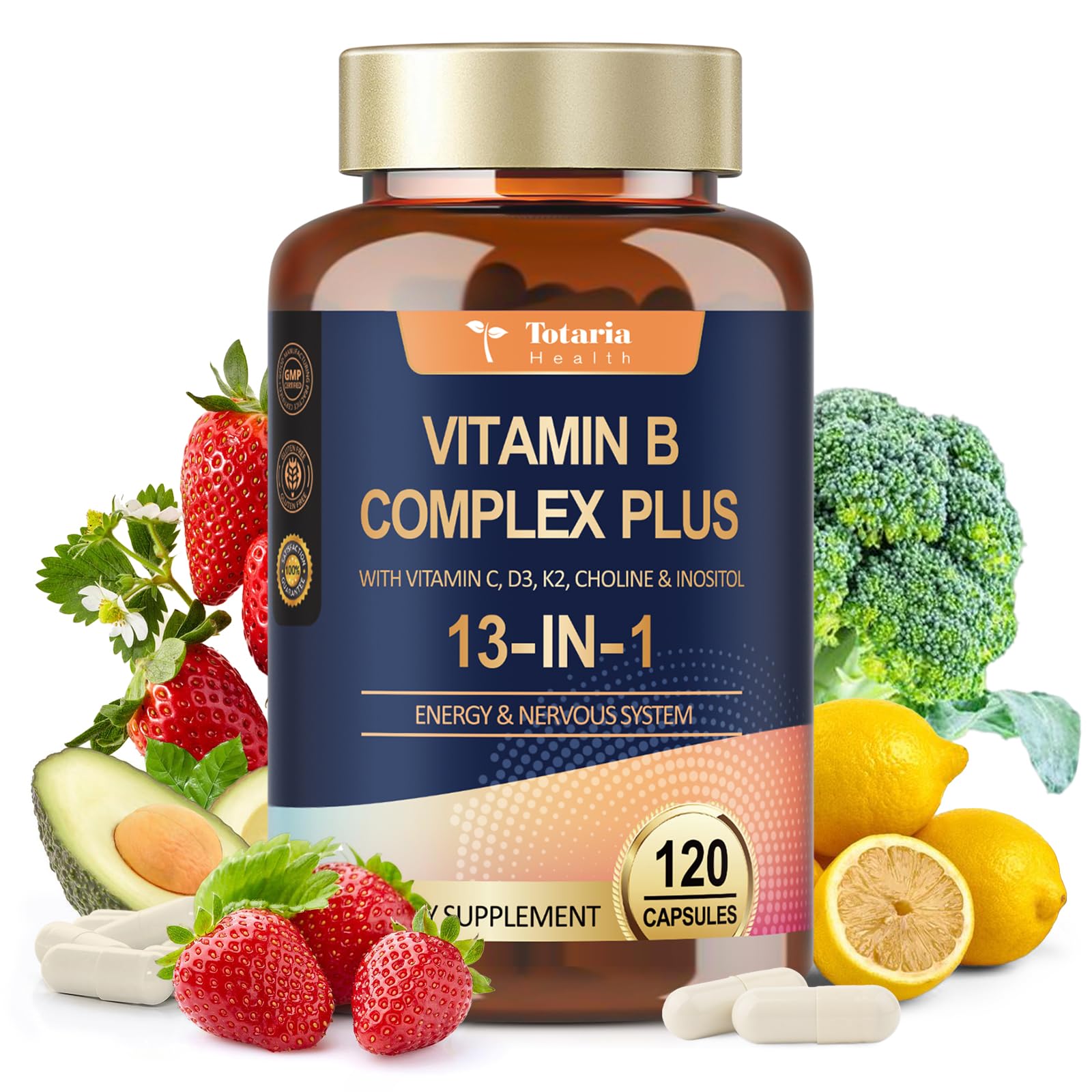 Lifestyle image of a healthy, active person with Totaria Vitamin B Complex