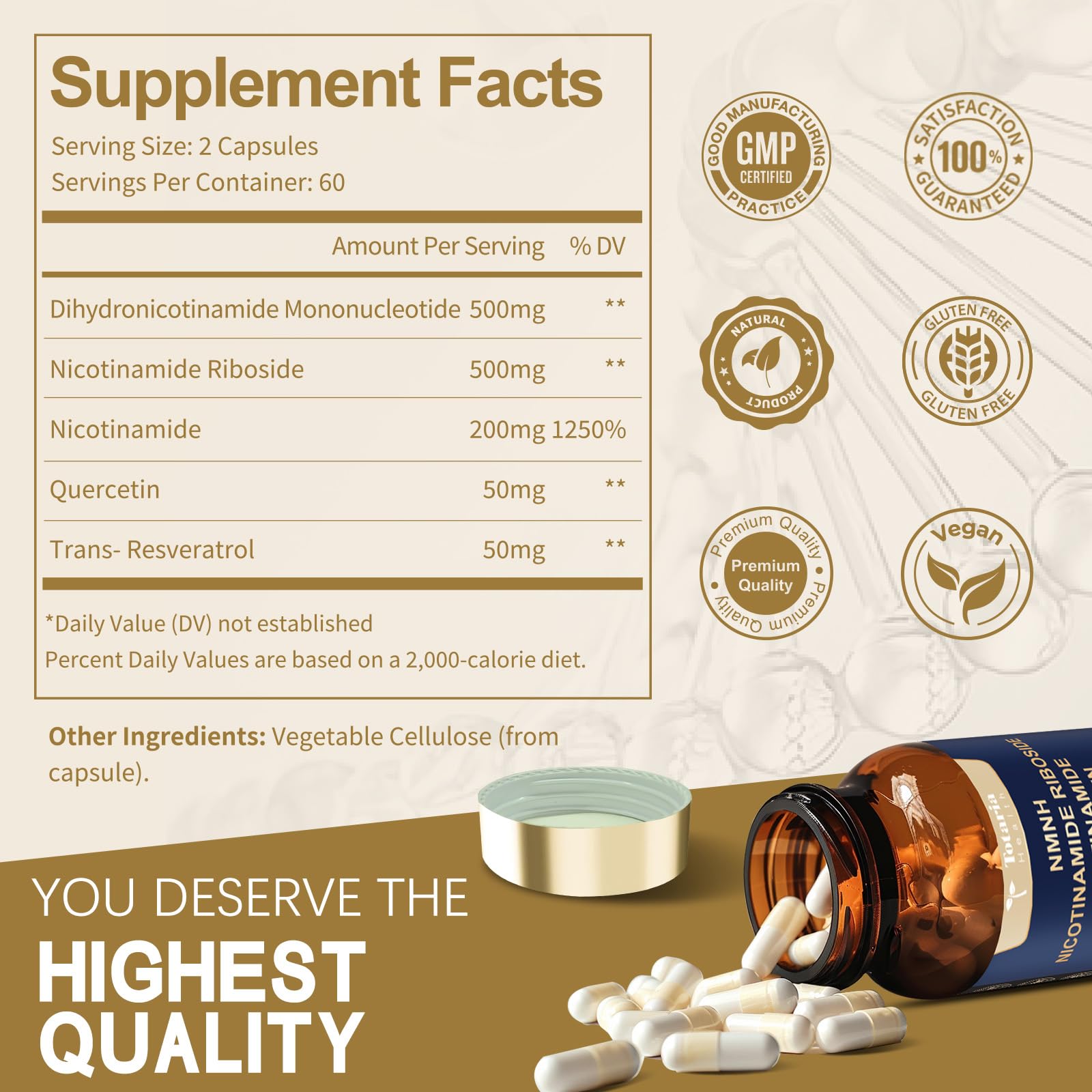 Totaria NMNH capsules arranged in a circle