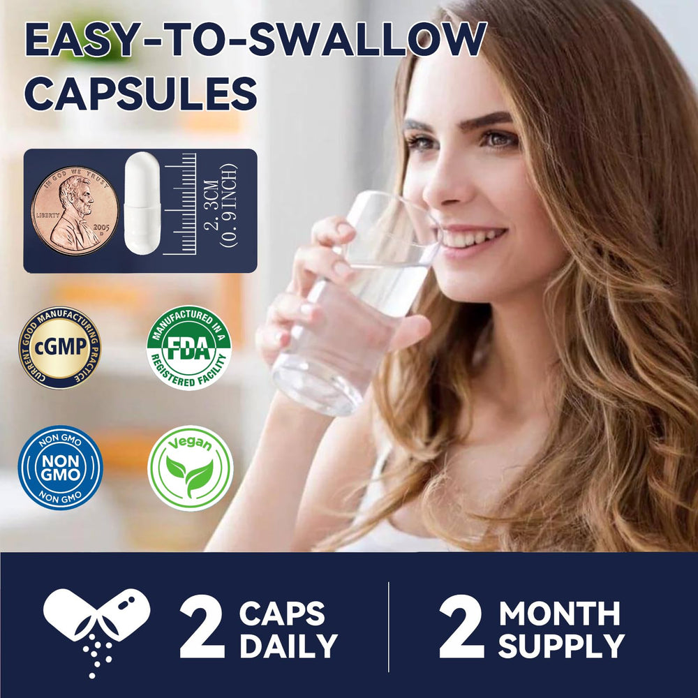 Aging and longevity support infographic