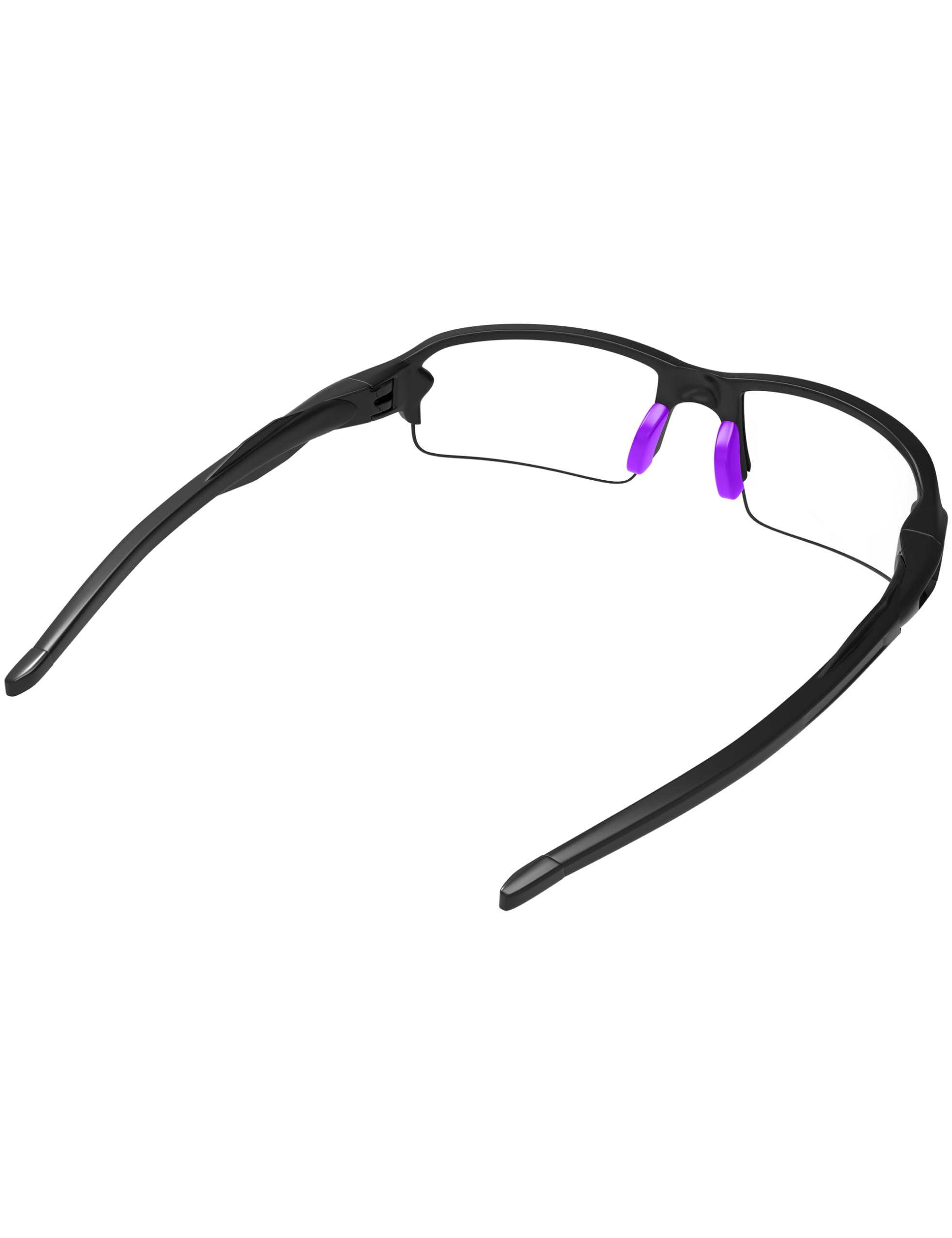Unpacked ToughAsNails purple replacement rubber kit for Oakley Flak 2.0 XL