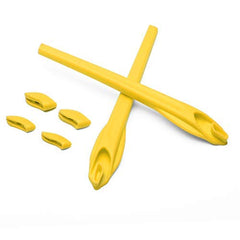 ToughAsNails Yellow Replacement Rubber Kit for Oakley Flak 2.0 XL OO9188/OO9295 Sunglasses - Earsocks & Nose Pads