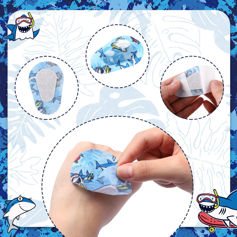 Hypoallergenic, nonwoven eye patch material safe for sensitive skin.