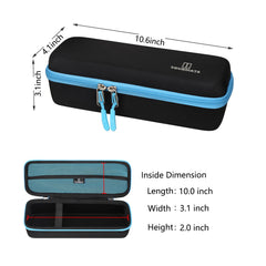 Interior mesh pocket for accessories inside Tourmate case