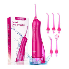 Tovendor cordless electric water flosser with 300ml reservoir