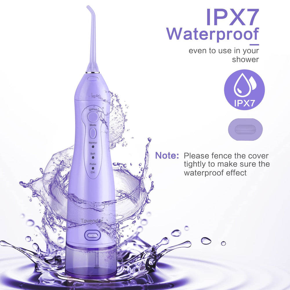 Includes five replacement tips and USB charging cable