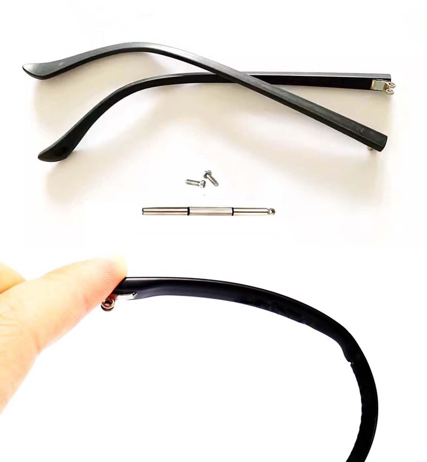 TR90 material used for temple arms