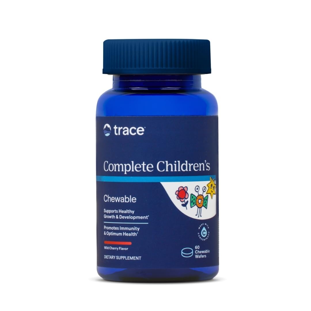 Trace Minerals Complete Children's Chewable bottle label