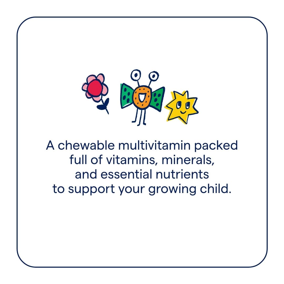 Gluten-free children's multivitamin packaging