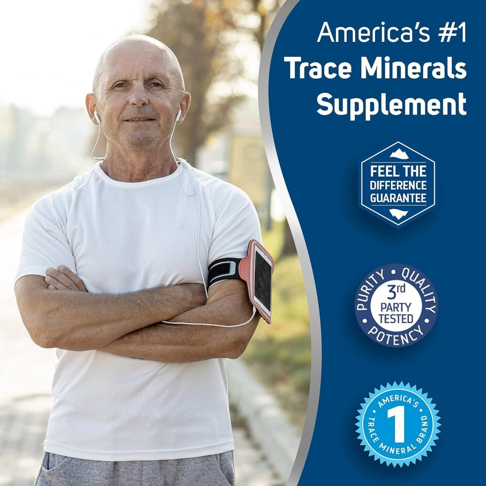 Packaging and 240 tablets count for Trace Minerals Complete Foods Multi