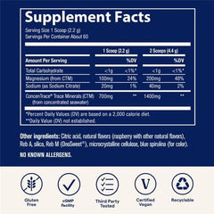 Close-up of mineral powder texture