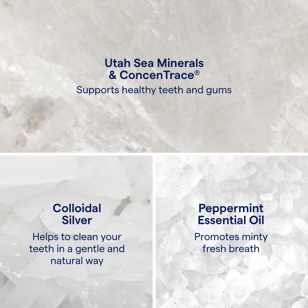 Ingredients include peppermint oil, colloidal silver and ConcenTrace minerals