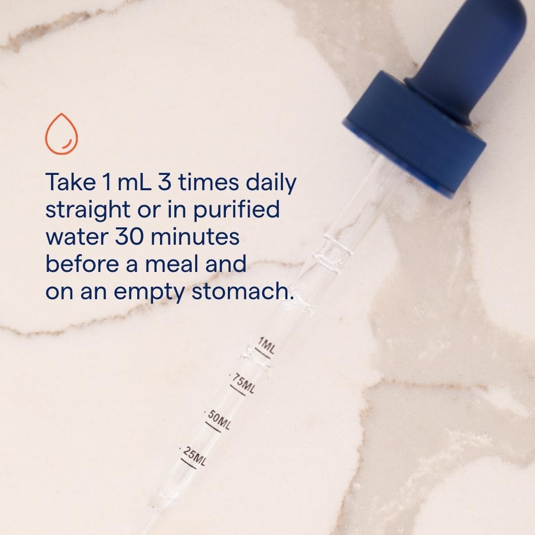 Close-up of bottle and label showing 250 mg fulvic acid