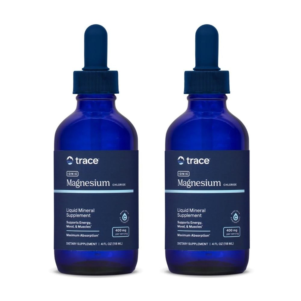 Trace Minerals Ionic Magnesium 400mg bottle label