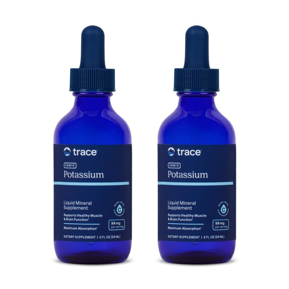 Trace Minerals Ionic Potassium bottle and label