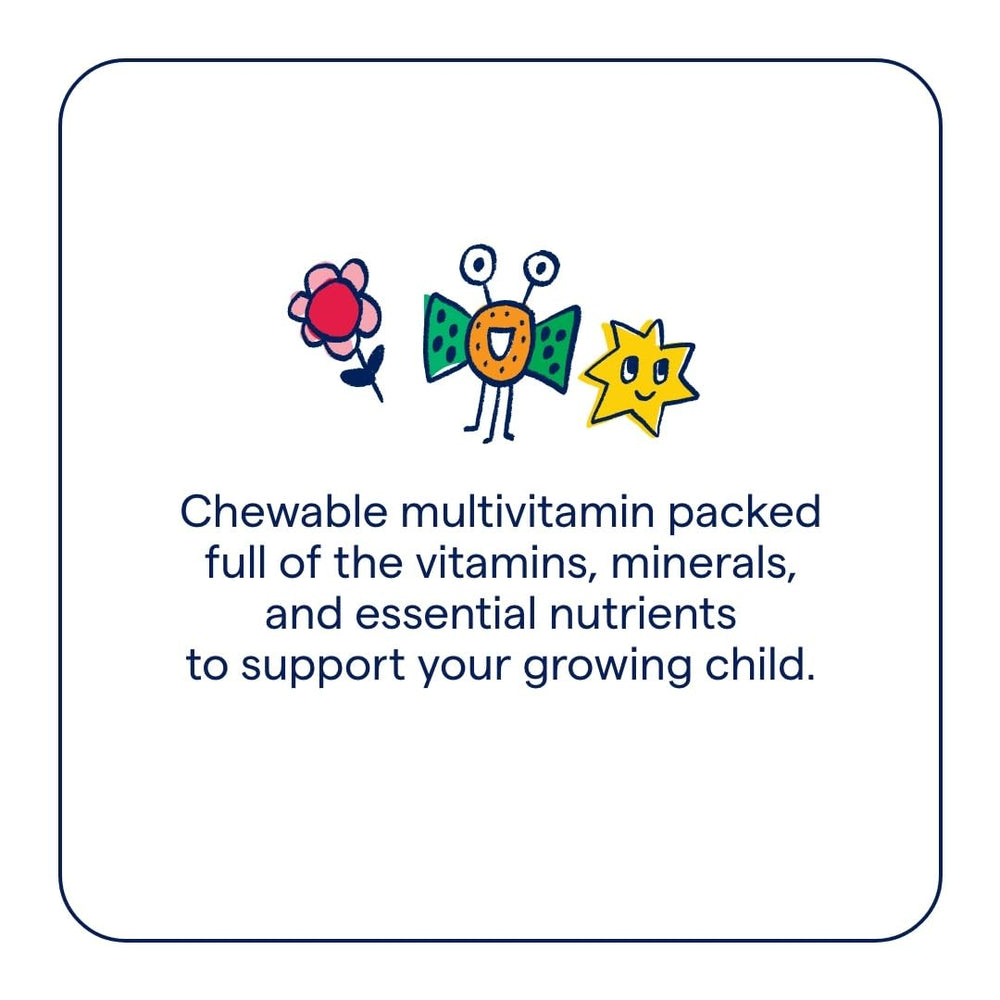 Trace Minerals Kid's Multi bottle back label
