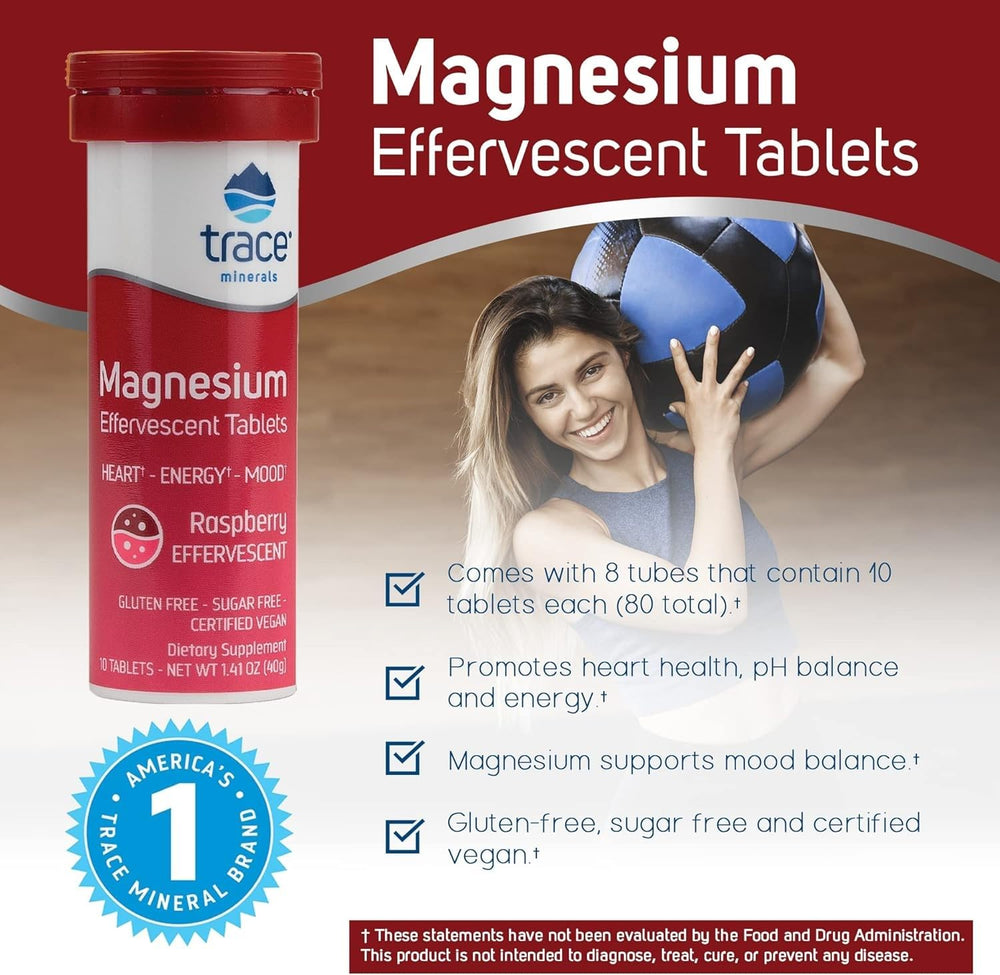 Gluten-free magnesium supplement packaging