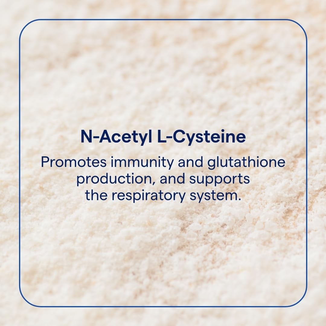 Back label of Trace Minerals NAC powder Watermelon flavor