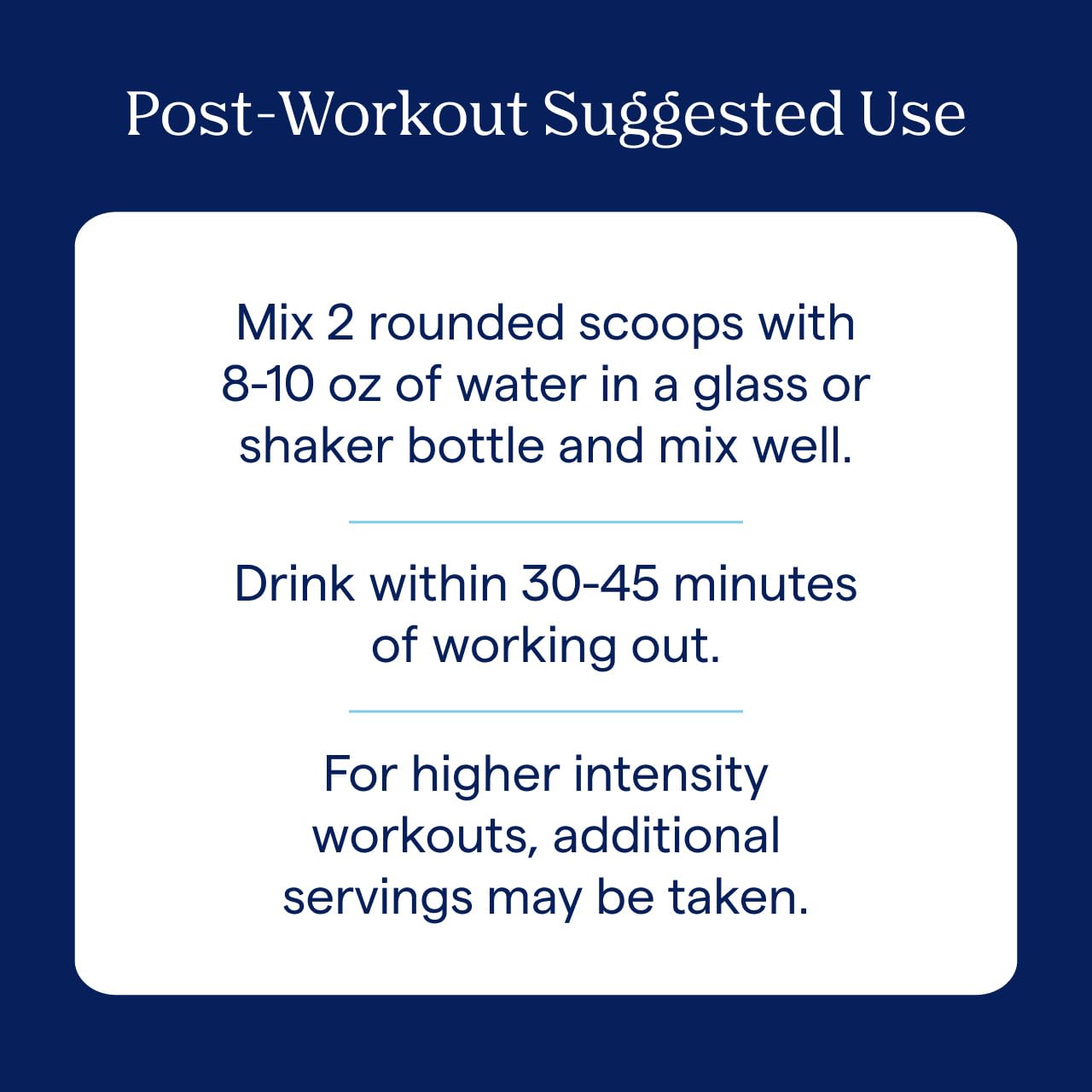 Creatine and BCAA components in Trace Minerals Post-Workout