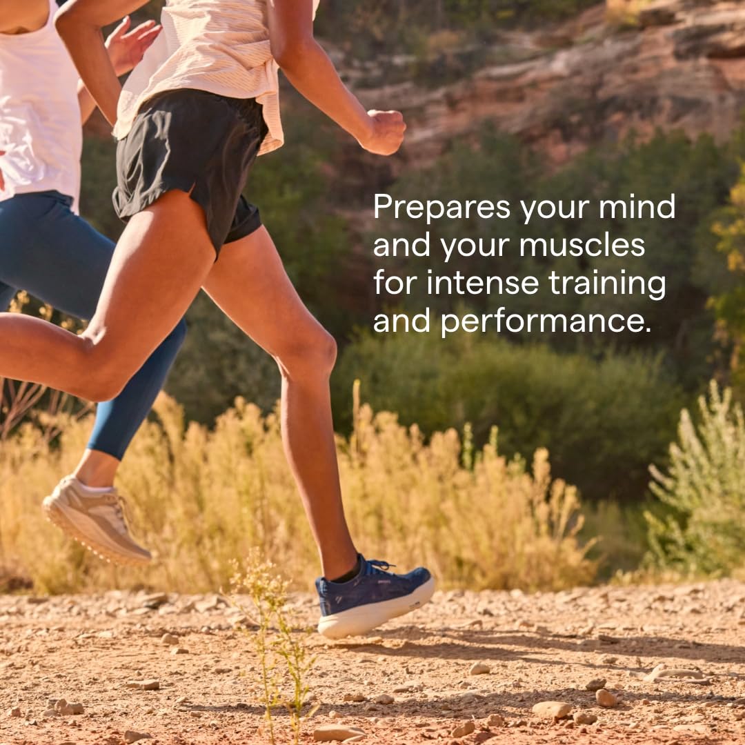 Trace Minerals Pre-Workout raspberry lemonade glass shows refreshing flavor during workouts.