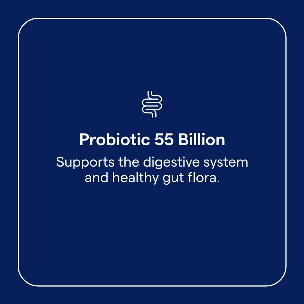 Product label for Trace Minerals Research Probiotic 55 Billion 10 Strain