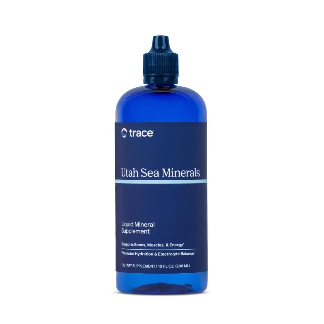 Trace Minerals Utah Sea Minerals bottle, 10 fl oz