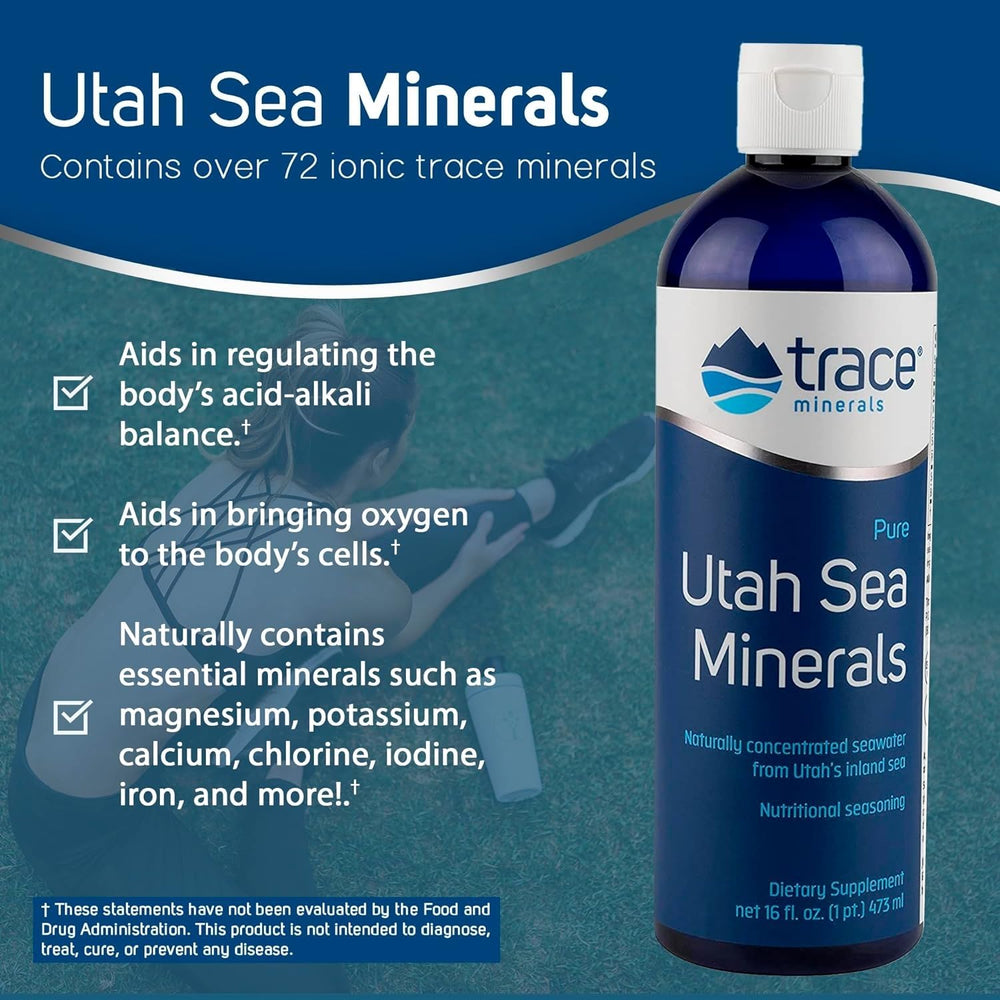 Lifestyle image showing energy and wellness with Trace Minerals Utah Sea Minerals
