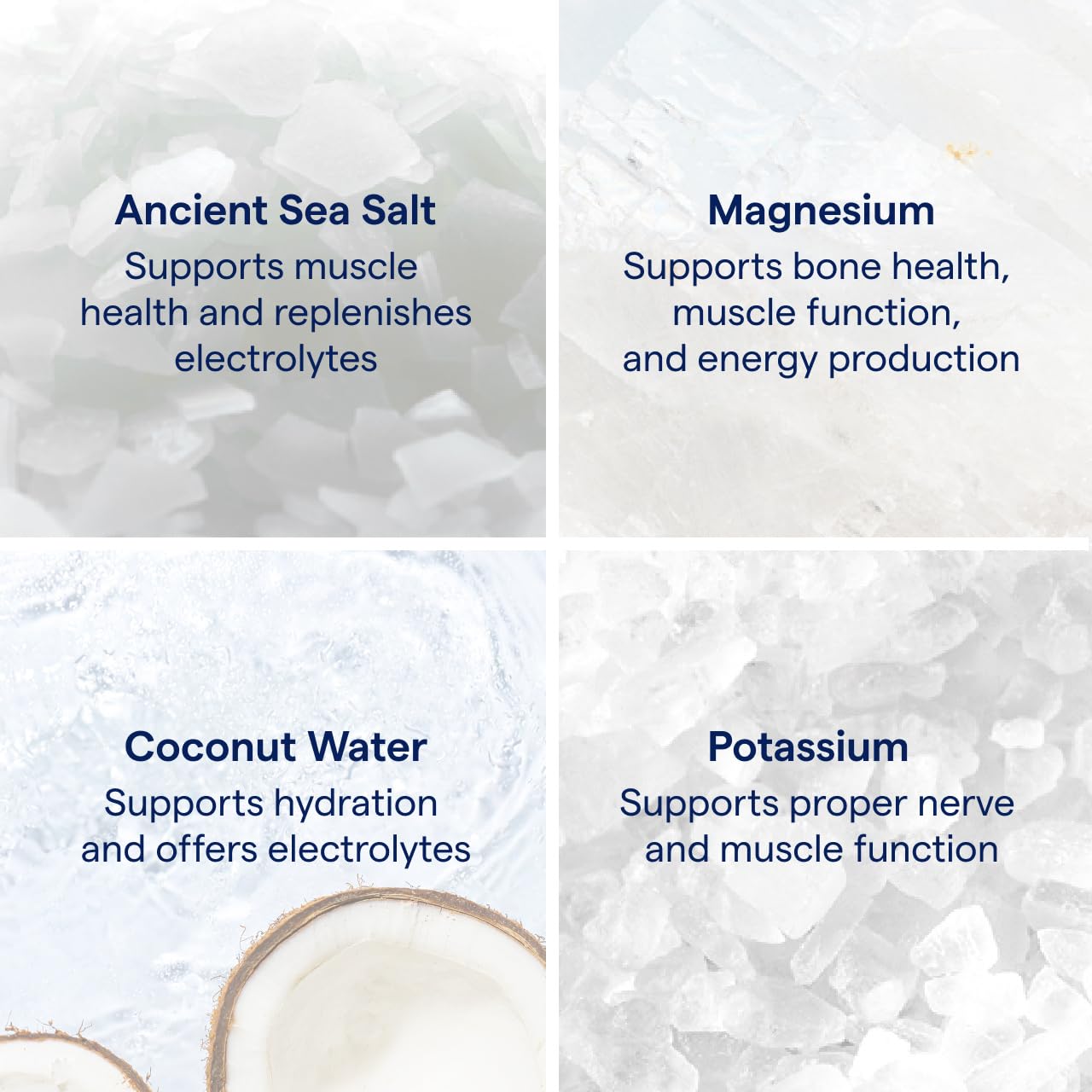 ZeroLyte packets ready to be dispensed into water