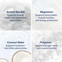 ZeroLyte packets ready to be dispensed into water