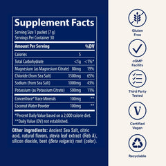 ZeroLyte Salty Mango flavor box label