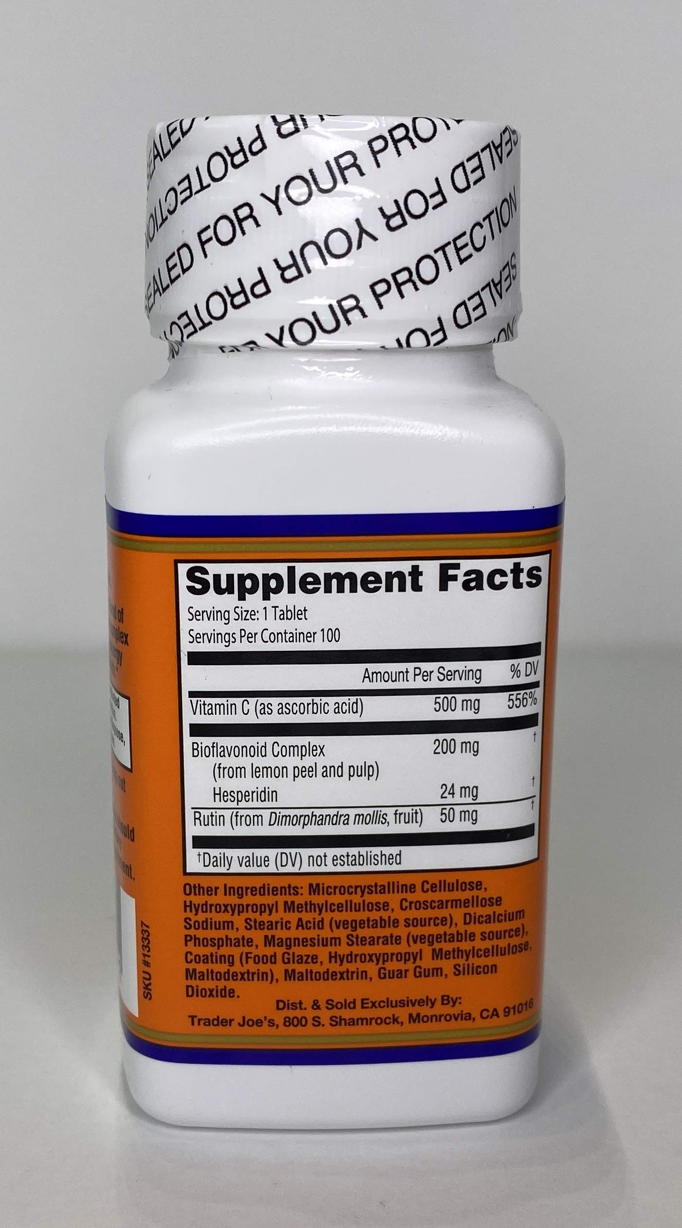 Lemon bioflavonoid complex concept image