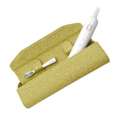 Green traderplus travel case with dimensions 7.9 in L x 2.4 in W x 1.6 in H