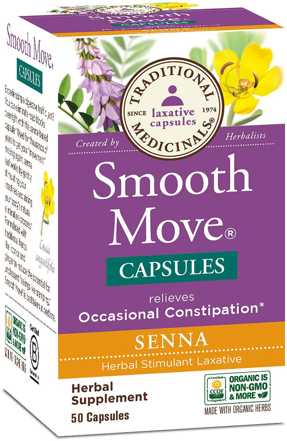 Traditional Medicinals Smooth Move Senna bottle front