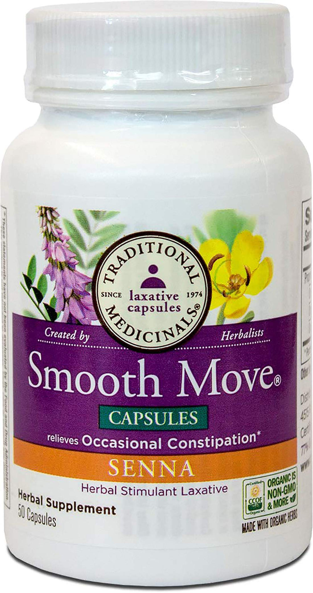 Traditional Medicinals Smooth Move Senna packaging