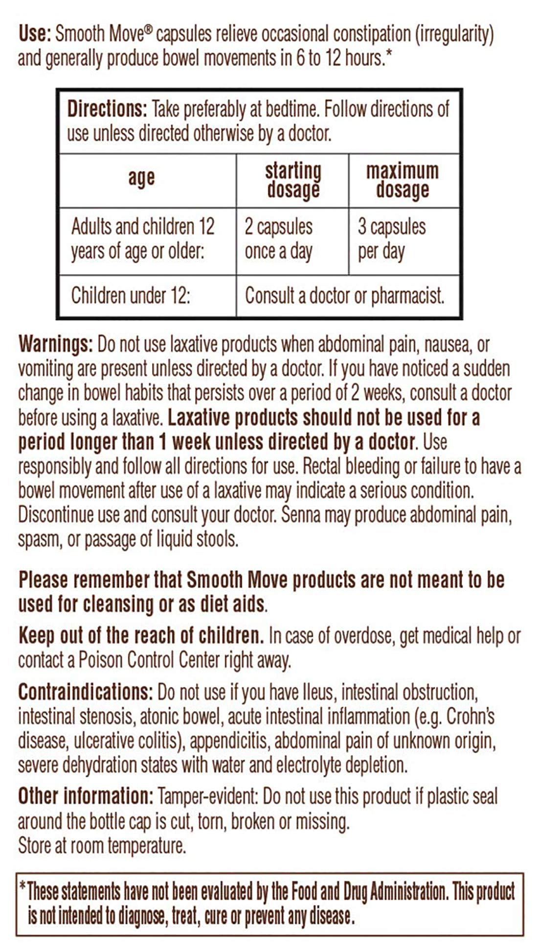 Serving size illustration showing two capsules