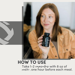 Capsules poured into a spoon