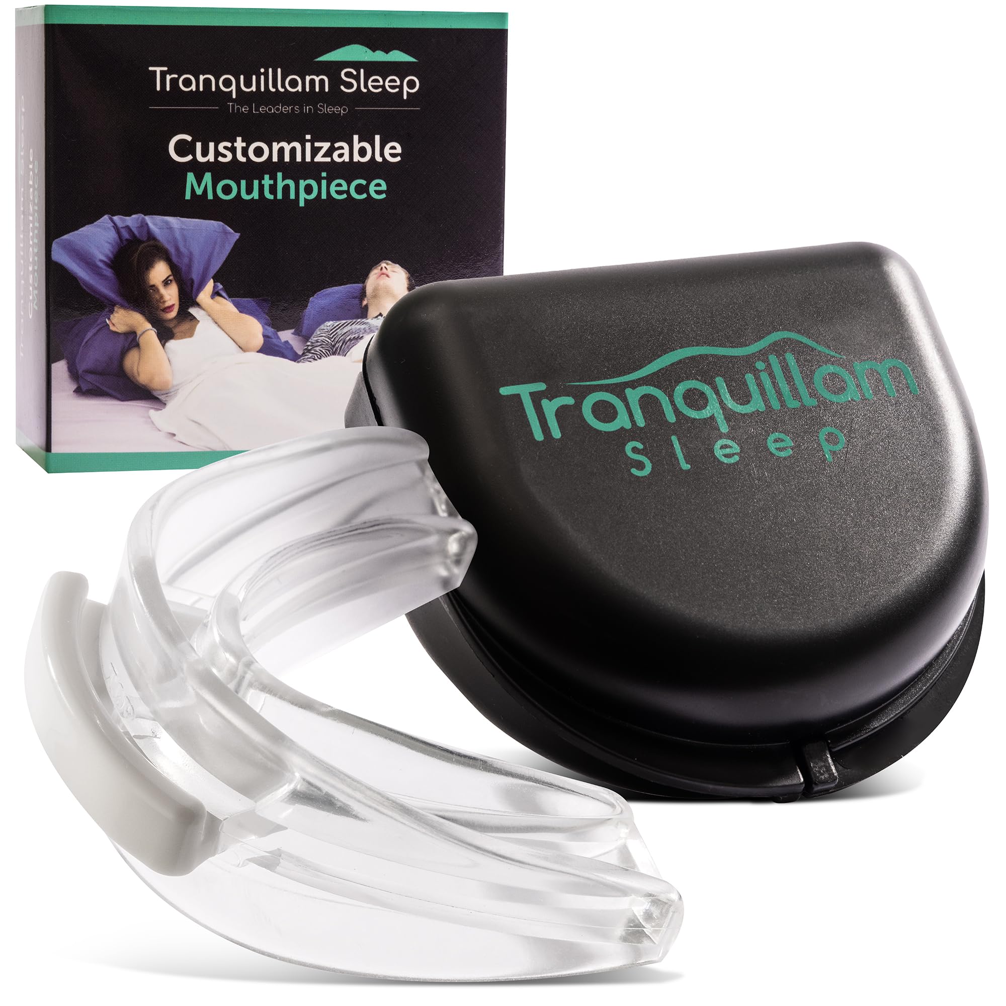Warm water soaking scene for Tranquillam Sleep mouthpeice