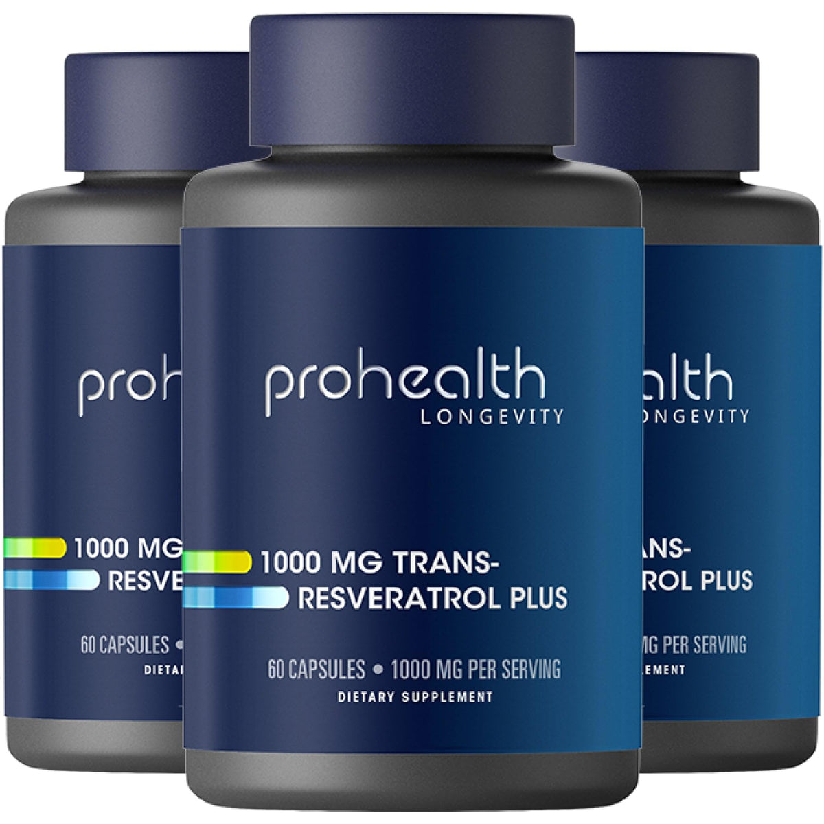 ProHealth Trans-Resveratrol Plus 1000mg bottle front view