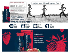 Easy-open glucose gel pouch held for on-the-go use