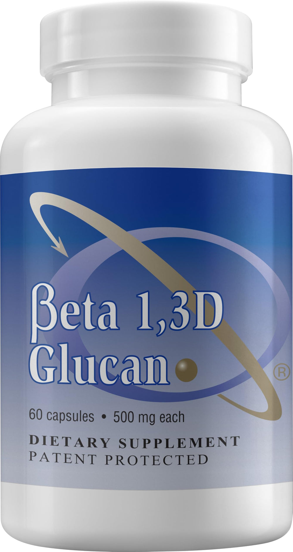 Transfer Point Beta Glucan 500 mg capsule front view