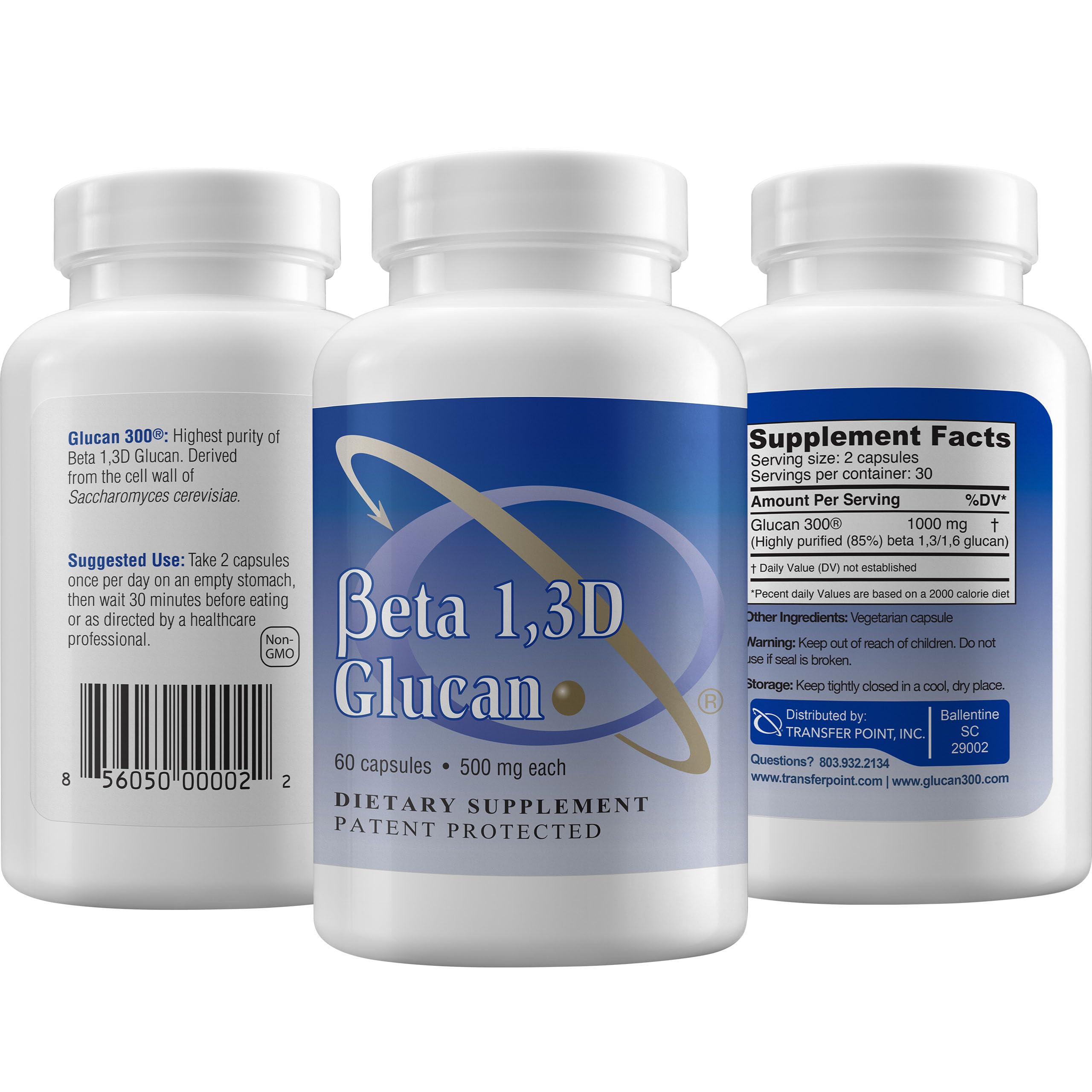 Immune support concept with Beta Glucan 500 mg