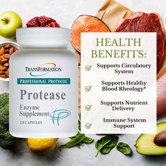 Capsules of Protease Digestive Supplement