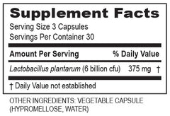 Made in USA seal with plant-based probiotic benefits